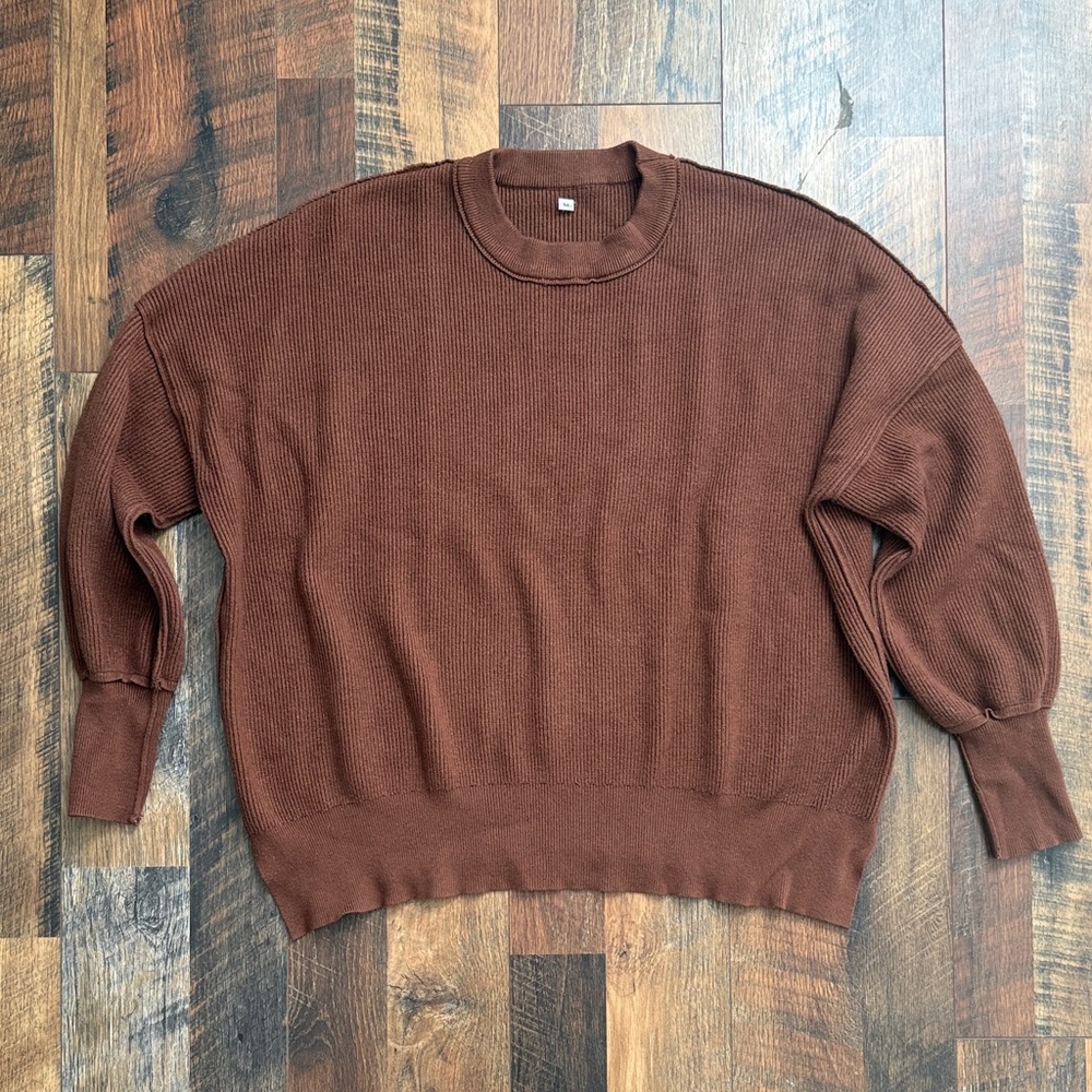 Ribbed Pullover Sweater